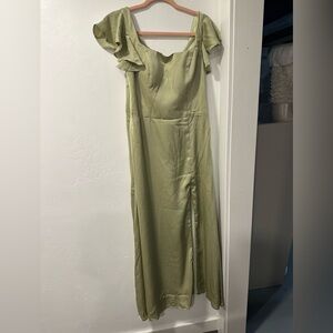 NWT Stacees Celadon Bridesmaid Dress